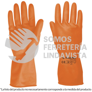 13296 GU-311 GUANTES DE LATEX PARA LIMPIEZA CHICOS TRUPER