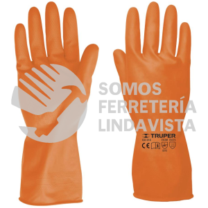 14263 GU-313 GUANTES DE LATEX PARA LIMPIEZA GRANDES TRUPER