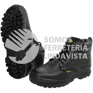 25995 ZC-030N ZAPATO INDUSTRIAL NEGRO #30 CON CASQUILLO DE ACERO PRETUL