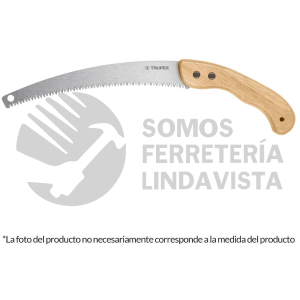 18172 STP-14 SERRUCHO DE PODA 14" HOJA CURVA 6 DPP MANGO MADERA TRUPER