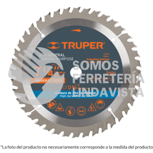 18299 ST-720 DISCO SIERRA 7- 1/4" PARA MADERA 20 DIENTES CENTRO 5/8" TRUPER