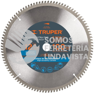 12686 ST-12100A DISCO SIERRA 12" PARA ALUMINIO 100 DIENTES CENTRO 1" TRUPER