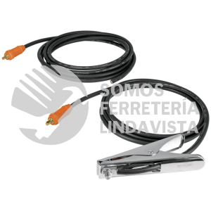 14357 CAB-225 CABLE PARA SOLDADORA SOT-225 CON PINZA DE TIERRA TRUPER