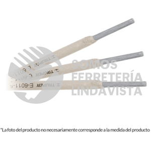 15460 E6011-4 BOLSA CON 1 KG DE ELECTRODOS 6011 DE 1/8" TRUPER