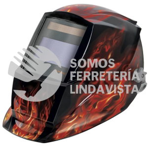 17457 CAREL-913F CARETA ELECTRONICA PARA SOLDAR DISEÑO FLAMAS SOMBRA 9 A 13 TRUPER