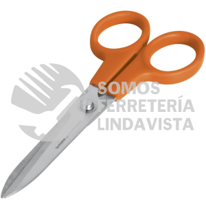 18485 TIOF-8 TIJERA 8" DE ACERO INOXIDABLE PARA OFICINA TRUPER