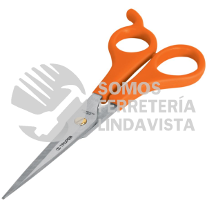 18491 TIPE-6 TIJERA 6" DE ACERO INOXIDABLE CON GANCHO PARA ESTILISTA TRUPER