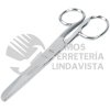 23162 TP-8341-7 TIJERA 7" OJO GRANDE ACERO INOXIDABLE PARA COSTURA PRETUL