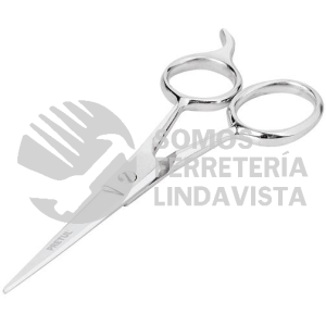 23168 TP-8419-5-1/2 TIJERA 5-1/2" ACERO INOX CON GANCHO PARA ESTILISTA PRETUL