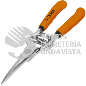 18457 T-24 TIJERA FORJADA PARA PODA 8" CURVA CORTE DE UVA TRUPER