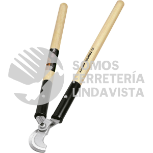 18400 T-40 TIJERA PARA RAMAS 80 CM USO RUDO MANGOS DE MADERA TRUPER