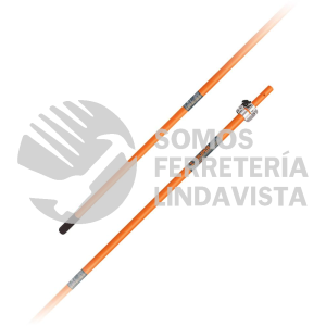 16012 MG-TR-82F MANGO TELESCOPICO DE FIBRA VIDRIO DE 1.9 A 3.6 M TRUPER