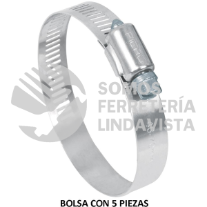 44242 AB-36 BOLSA CON 5 ABRAZADERAS REFORZADAS # 36 1-13/16 - 2-3/4" FIERO