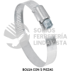 44243 AB-40 BOLSA CON 5 ABRAZADERAS REFORZADAS # 40 2-1/4 - 3" FIERO