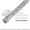 44213 CAB-1/4F METRO DE CABLE FLEXIBLE 1/4" DE ACERO 7X19 HILOS 75 M FIERO