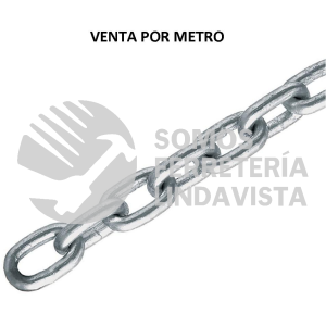 44270 CAGA-3/16 METRO DE CADENA GALVANIZADA DE 3/16" 65 M EN CUBETA FIERO