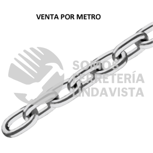 44260 CAPU-1/8 METRO DE CADENA PULIDA DE 1/8" 75 M EN CUBETA FIERO