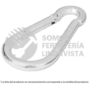 44039 BMA-5/16 BANDOLA MOSQUETON DE ACERO 5/16" FIERO