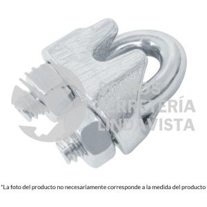 44086 NUDO-3/8 NUDO PARA CABLE DE 3/8" TARJETA CON 1 PZA FIERO