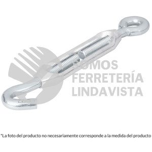44053 TEN-3/16A TENSOR ZINC 3/16" GANCHO-ARGOLLA FIERO