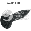 44843 CLCG-3/4N KILO DE CLAVO PARA CONCRETO 3/4" NEGRO CAJA DE 25 KG FIERO