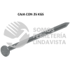 44151 CLE-1-1/2 KILO DE CLAVO ESTANDAR 1-1/2" CON CABEZA EN CAJA DE 25 KG FIERO