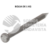 44500 CLA-5/8 BOLSA CON 1 KG DE CLAVOS ALFILERILLOS DE 5/8" CON CABEZA FIERO