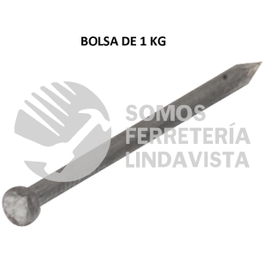 44501 CLA-3/4 BOLSA CON 1 KG DE CLAVOS ALFILERILLOS DE 3/4" CON CABEZA FIERO