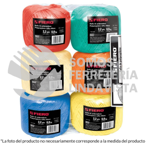 45033 RAF-250C ROLLO DE RAFIA DE 230 M COLORES SURTIDOS CALIBRE 2.2 G/M FIERO
