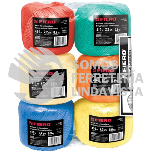 45031 RAF-290C ROLLO DE RAFIA DE 410 M COLORES SURTIDOS CALIBRE 2.2 G/M FIERO