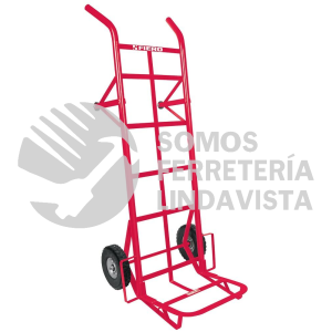 44479 DIA-450 DIABLO DE CARGA DE 450 KG RUEDAS SOLIDAS DOBLE BALERO PRETUL
