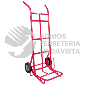44477 DIA-300 DIABLO DE CARGA DE 300 KG RUEDAS SOLIDAS DOBLE BALERO PRETUL