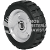 45480 RD-62 RUEDA DE HULE SOLIDO 6" PARA DIABLO DOBLE BALERO PRETUL
