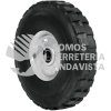 45487 RD-92 RUEDA DE HULE SOLIDO 9" PARA DIABLO DOBLE BALERO PRETUL