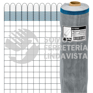 44961 TEMO-12PG ROLLO DE 30 M X 1.2 M DE MALLA MOSQUITERA PLASTICA GRIS FIERO