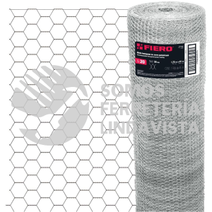 44661 MAHE-3817 ROLLO DE MALLA HEXAGONAL 45MX1.75 M CALIBRE 20 ABERTURA 38MM FIERO