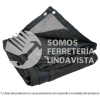 44709 TOSO-805 TOLDO NEGRO DE 5 M DE POLIETILENO 80% SOMBRA ANCHO 3.60 M FIERO