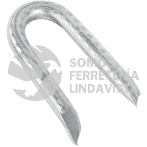 44514 GRA-1-1/4G CAJA CON 10 KG GRAPAS 1-1/4" GALVANIZADAS P/ALAMBRE DE PUAS FIERO
