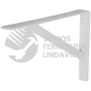 44670 MER-12B MENSULA DE ACERO REFORZADA BLANCA 8 X 12" FIERO