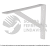 44671 MER-16B MENSULA DE ACERO REFORZADA BLANCA 10 X 16" FIERO