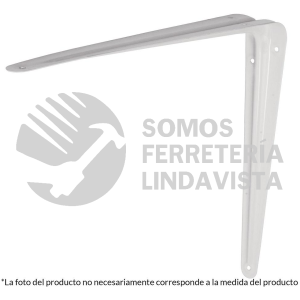 44014 ME-14B MENSULAS DE ACERO BLANCA 12 X 14" FIERO