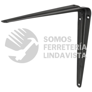 44454 ME-12N MENSULAS DE ACERO NEGRA 10 X 12" FIERO