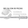 44528 R-62B BOLSA CON 50 REMACHES 3/16" X 1/8" DE ALUMINIO ALA 3/8" FIERO