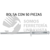 44521 R-45B BOLSA CON 50 REMACHES 1/8" X 5/16" DE ALUMINIO ALA 1/4" FIERO