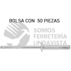 44523 R-48B BOLSA CON 50 REMACHES 1/8" X 1/2" DE ALUMINIO ALA 1/4 FIERO