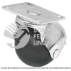 44390 RO-40P RODAJA ESFERICA 40 MM CON PLACA FIERO