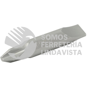 30004 PUNTA DOBLE INTERCAMBIABLE PHILLIPS #2 Y PLANA 8-10" PARA DESTORNILLADOR HEXAGONO DE 1/4" URREA
