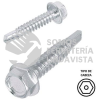 PEB14051 PIJA HEXAGONAL GALVANIZADA PUNTA BROCA #14 X 2" TOLEDO