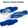 44201 TAQ-3/8P BOLSA CON 50 TAQUETES DE PLASTICO 3/8" FIERO