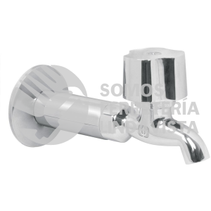 49105 LL-F LLAVE 1/2" PARA FREGADERO CON NIPLE Y CHAPETON FOSET